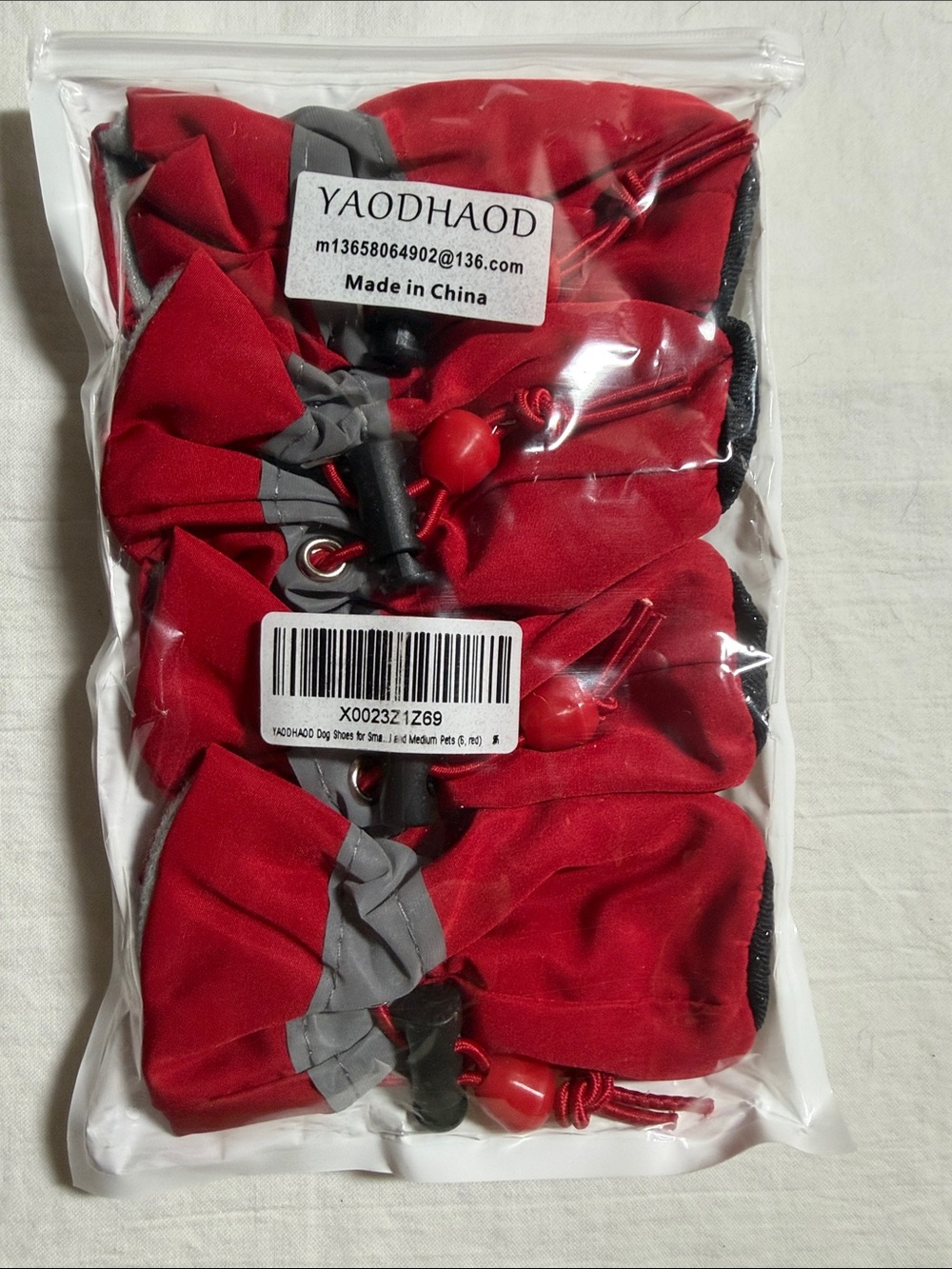 Red Dogs Booties Pack - Comfortable Everyday Wear
